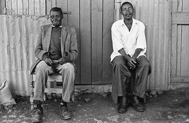 15 two men sitting on film